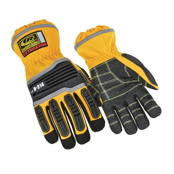 Ringers Kevlar / Flex Thrmplstc Rbr Extrication Impact Gloves M Hi Viz Ea