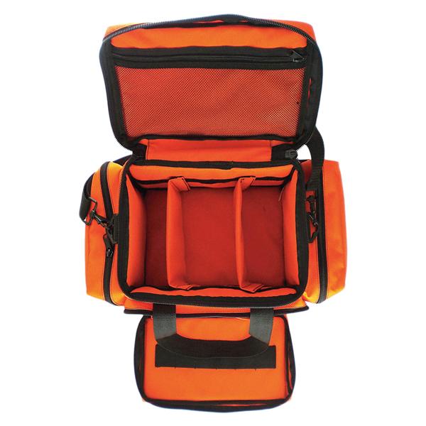 Bag Attack 20x12x10" Orange Zipper Closure 2 Top Handles/Shoulder Strap Ea