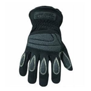 Ringers Kevlar/Thermoplastic Rubber Extrication Impact Gloves Small Black Pr