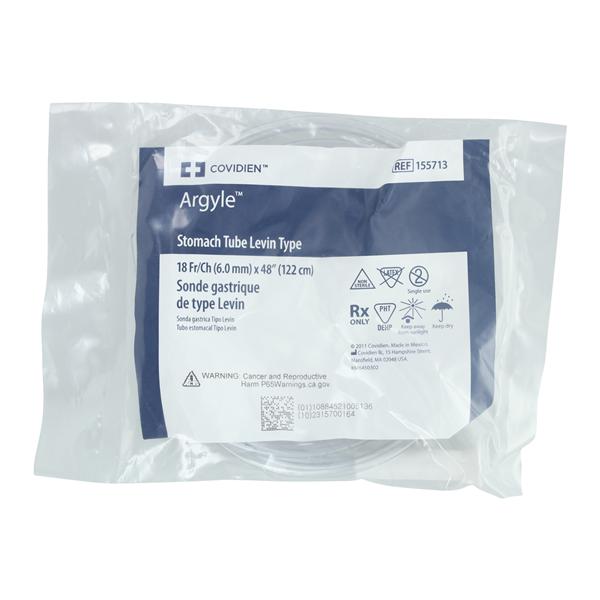 Argyle Stomach/Nasogastric Levin Tube 18Fr 48