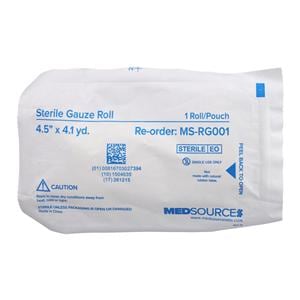 Gauze Bandage Cotton 4.5"x4.1yd 6 Ply Sterile Ea, 100 EA/CA