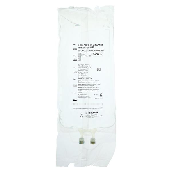 Titan Irrigation Solution Sodium Chloride 0.9% 3000mL Bag Contain...