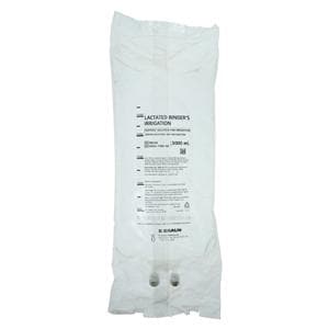 Titan Irrigation Solution Lactated Ringers 3000mL Bag Container U...