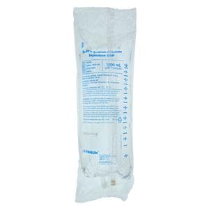 IV Injection Solution Sodium Chloride 0.45% 1000mL Excel IV Bag Container Ea, 12 EA/CA