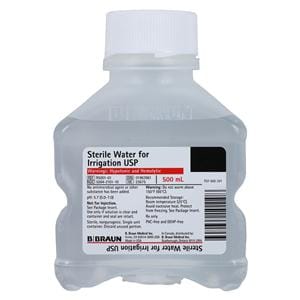 Irrigation Solution Water 500mL Plastic Irrigation Container USP...