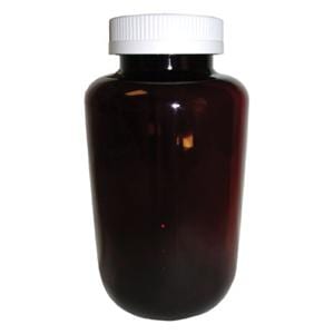 Packer Bottle HDPE 400cc Amber Reusable 126/Ca