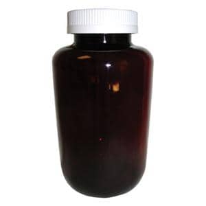 Packer Bottle HDPE 625cc Amber Reusable 108/Ca