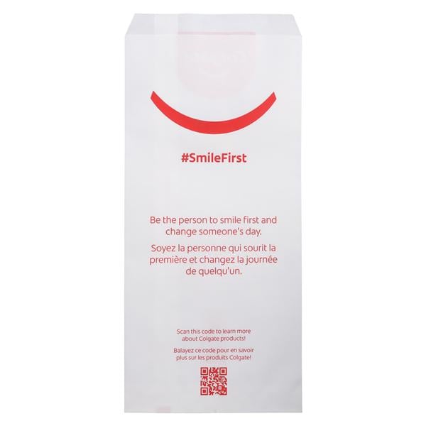 Colgate Patient Paper Bags 72/Pk, 30 PK/CA