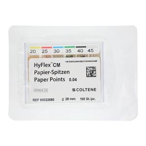 Hyflex CM Absorbent Points 0.04 100/Pk