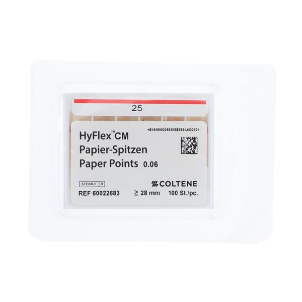 Hyflex CM Absorbent Points 0.06 100/Pk