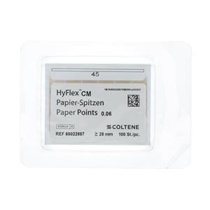 Hyflex CM Absorbent Points 0.06 100/Pk