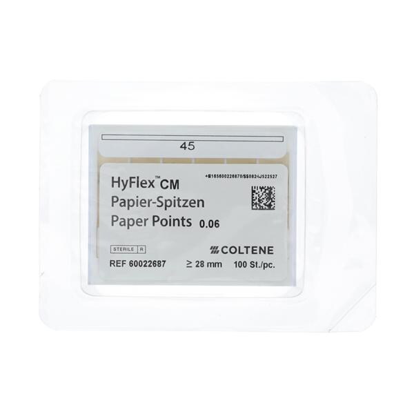 Hyflex CM Absorbent Points 0.06 100/Pk