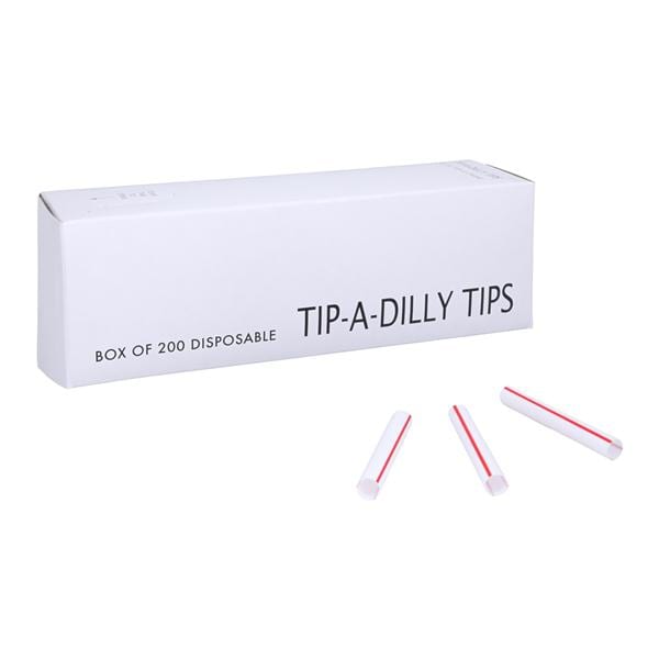 Tip-A-Dilly Tip Nonvented White 200/Bx