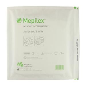 Mepilex Foam Dressing 8x8" Non-Adherent Self-Adhesive Absorbent