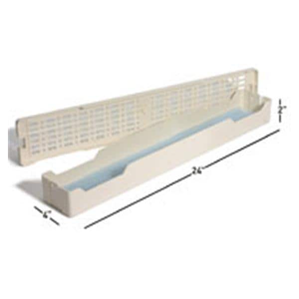 Aptimax Instrument Tray 24x4x2" 2/Ca