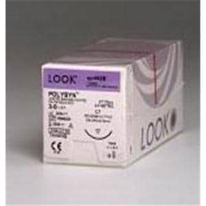 Polysyn Suture 3-0 27" Polyglycolic Acid Braid T14 Violet 12/Bx