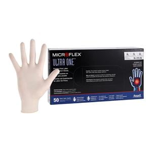 MICROFLEX Ultra One Latex Exam Gloves X-Large Natural Non-Sterile 50/Bx, 10 BX/CA