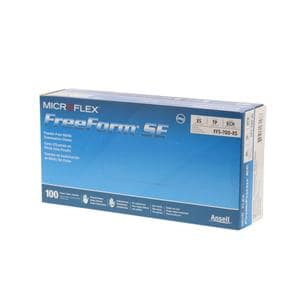 MICROFLEX FreeForm SE Nitrile Exam Gloves X-Small Blue Non-Sterile 100/Bx