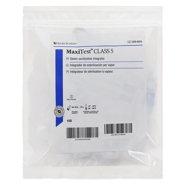 Integrator Strip Maxitest 4 in x 0.75 in No Md frm Ltx 100/Bg, 10 BG/CA