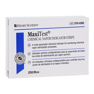 Maxitest Strip Indicator 4 in x 0.75 in 250/Bx