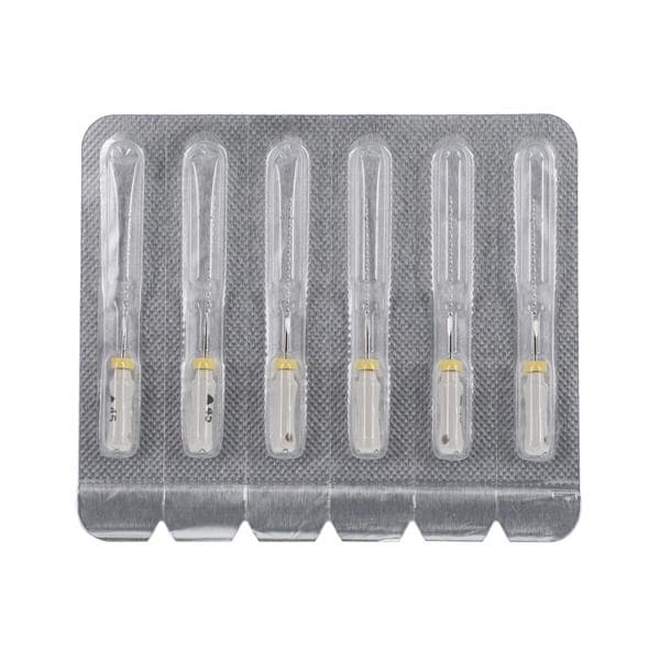 Maxima Hand K-Reamer 25 mm Size 45 White 6/Pk