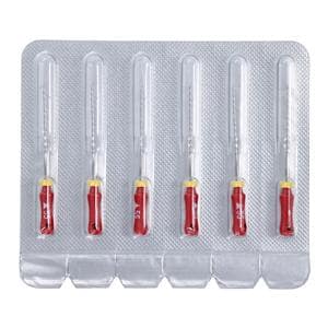 Maxima Hand K-Reamer 25 mm Size 55 Red 6/Pk