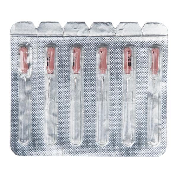 Maxima Hand K-File 21 mm Size 06 Pink 6/Pk