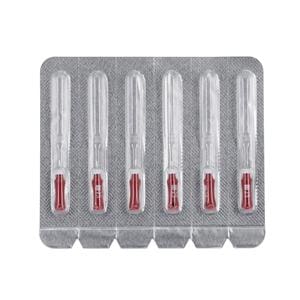 Maxima Hand K-File 21 mm Size 25 Red 6/Pk