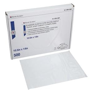 Tray Barrier Sleeves 10.5 in x 14 in Clear 500/Bx