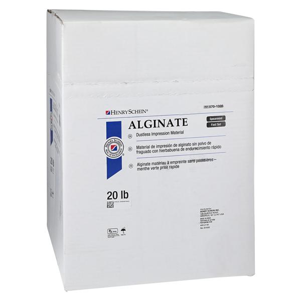 Dust Free Alginate 20 Lb Refill Package Fast Set Regular Body 20Lb/Ea