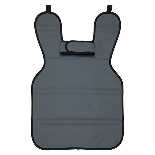 Maxi-Gard Lead X-Ray Apron Adult Grey With Collar Ea