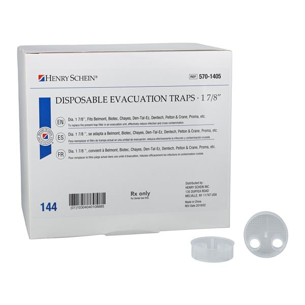 Evacuation Trap #5503 1 7/8 in 144/Box, 8 BX/CA