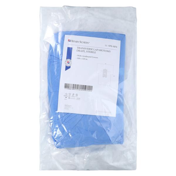100x120" Sterile Transverse Laparotomy Drape
