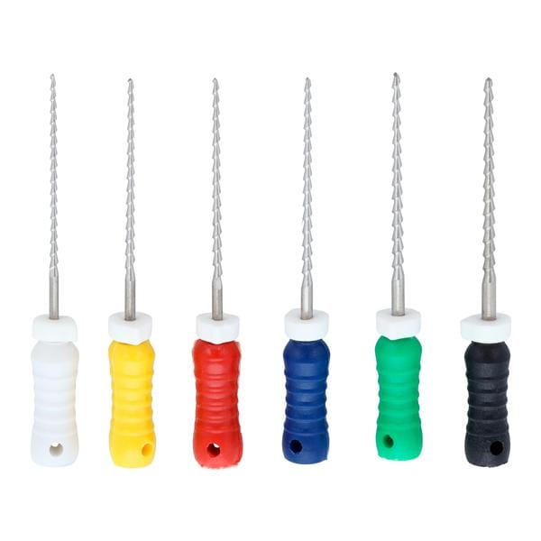 Endoflex Hand Instruments Hedstrom Files Size 45-80 Stainless Steel Purple 6/Bx