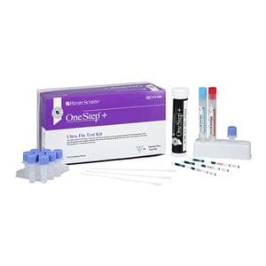 Henry Schein OneStep+ Ultra Flu A&B Test Kit CLIA Waived 25/Bx