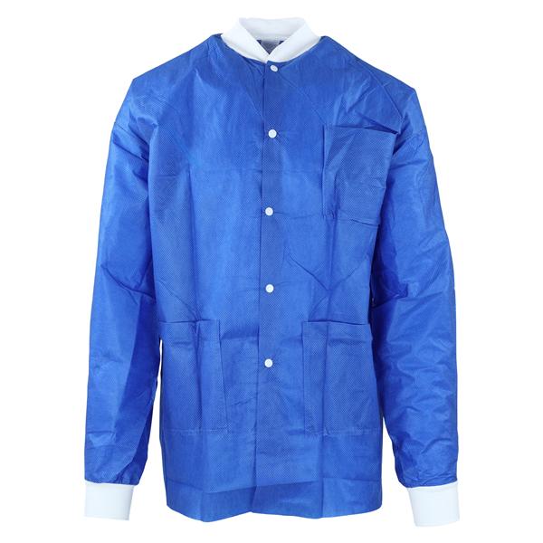 Criterion Protective Jacket SMS Medium Ceil Blue 10/Pk