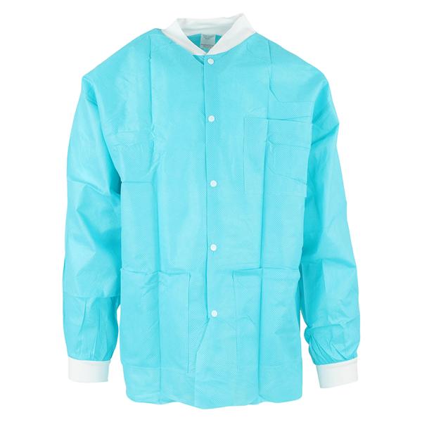 Criterion Protective Jacket SMS Medium Teal 10/Pk