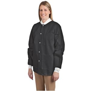 Criterion Protective Jacket SMS X-Large Black 10/Pk, 5 PK/CA