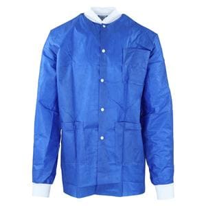 Criterion Protective Jacket SMS X-Large Ceil Blue 10/Pk