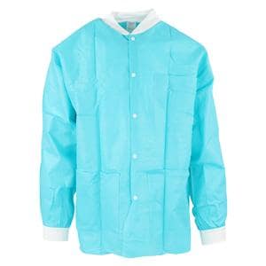 Criterion Protective Jacket SMS X-Large Teal 10/Pk