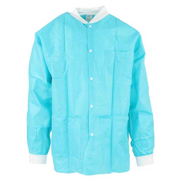 Criterion Protective Jacket SMS X-Large Teal 10/Pk
