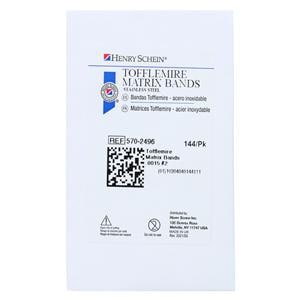 Tofflemire Matrix Band 0.0015 in 144/Pk