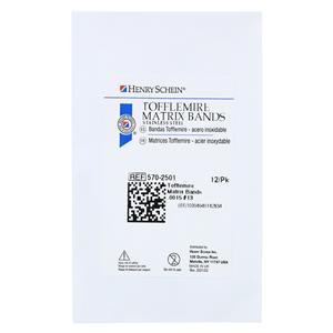 Tofflemire Matrix Bands 0.0015 in 13 12/Pk