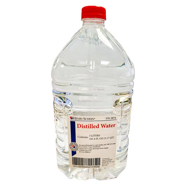 Distilled Water 3L 4/Ca