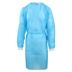 Criterion Cover Gown Polypropylene X-Large Blue 10/PK, 5 PK/CA