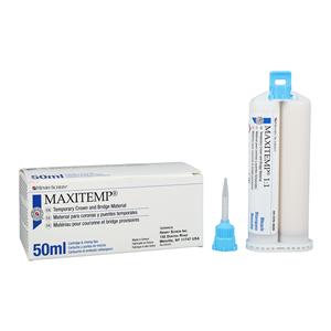 MaxiTemp Material 50 mL Bleach White Cartridge Kit, 46 EA/CA
