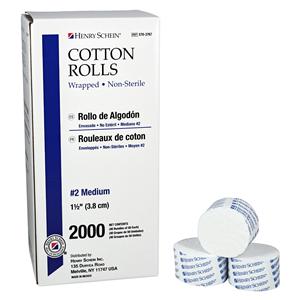 Wrapped Cotton Roll 1.5 in Non Sterile 2000/Bx