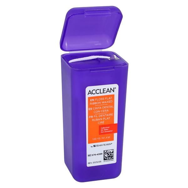 Acclean Waxed Tape Floss Ea