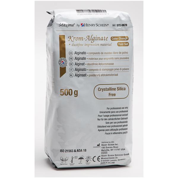 Maxima Krom Alginate Plus Alginate 500 Gm Refill Fast Set 500gm/Bg