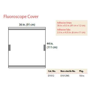 36x44" Sterile Fluoroscope Cover